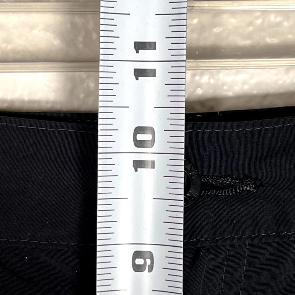Royal Robbins Convertible Pants Womens Size 2 Black Cargo Zip Off Elastic Travel - Picture 13 of 14